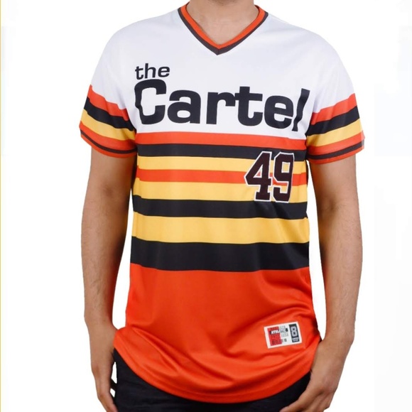 cartel baseball jersey